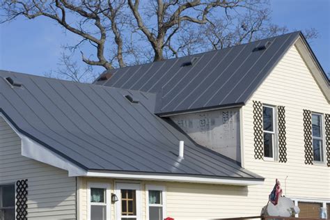 houses with slate gray metal roof|charcoal gray metal roofing.